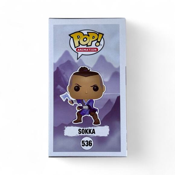 Funko Pop Unopened Sokka 536 Avatar the Last Airbender Nickelodeon Vinyl Figure - Picture 4 of 6